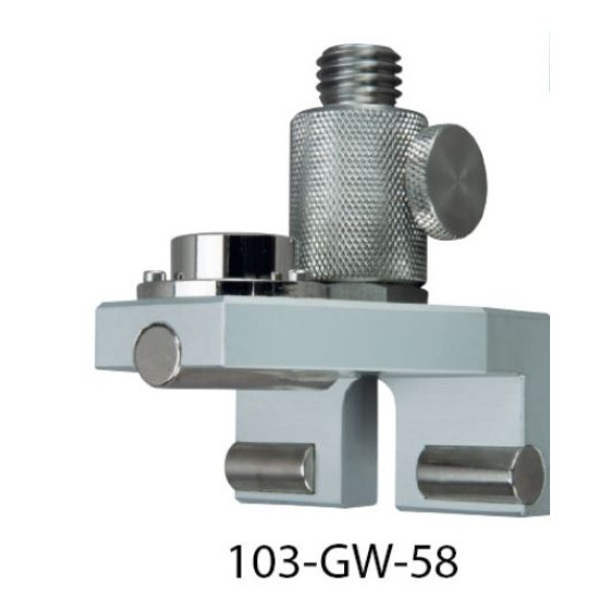  Magnētisks sliežu mērīšanas leņķis prizmām 