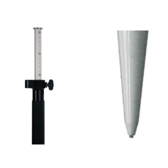 Vieglais GNSS štoks ar skrūvi 130-215 cm