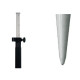 Vieglais GNSS štoks ar skrūvi 130-215 cm
