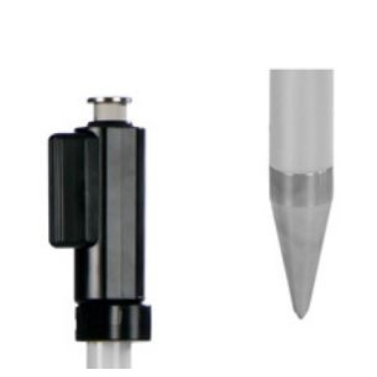 Vieglais prizmas štoks ar skavu 130-215 cm