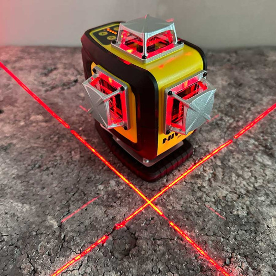 Lāzera līmeņrādis CL4D-R  KALIBRĒTS