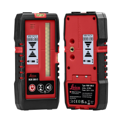 Lāzera uztvērējs Leica Lino RGR300-D ar mm(Krusta lāzeriem)