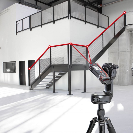 Lāzera tālmēra Leica Disto x3 P2P komplekts Lāzera tālmēra Leica Disto x3 P2P komplekts